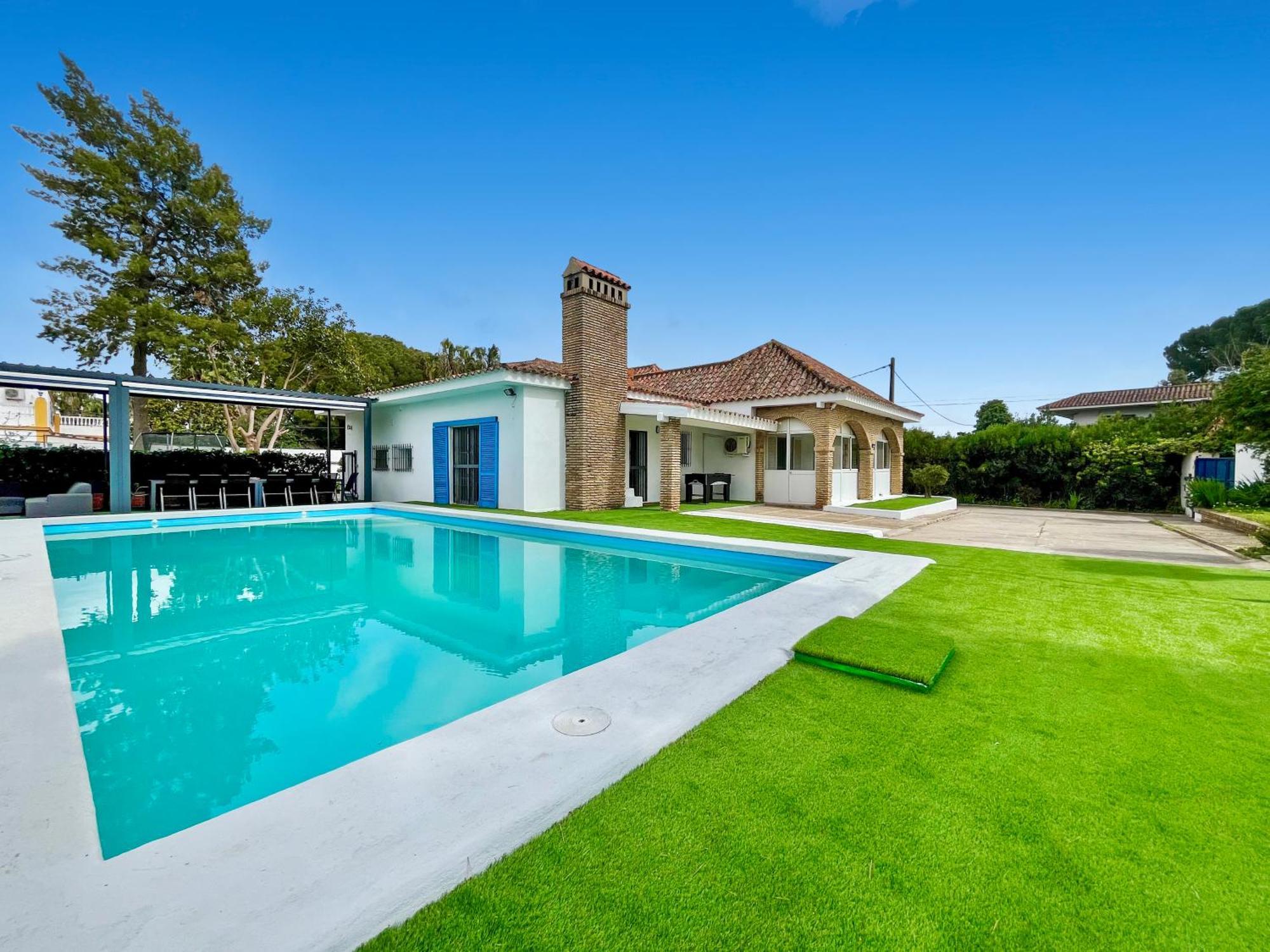 Villa San Patricio I Piscina Privada I Jacuzzi Spa I Bbq I Ps5 I Aire Acon I 3000M2 I 5Min-Centro Jerez de la Frontera Exteriér fotografie
