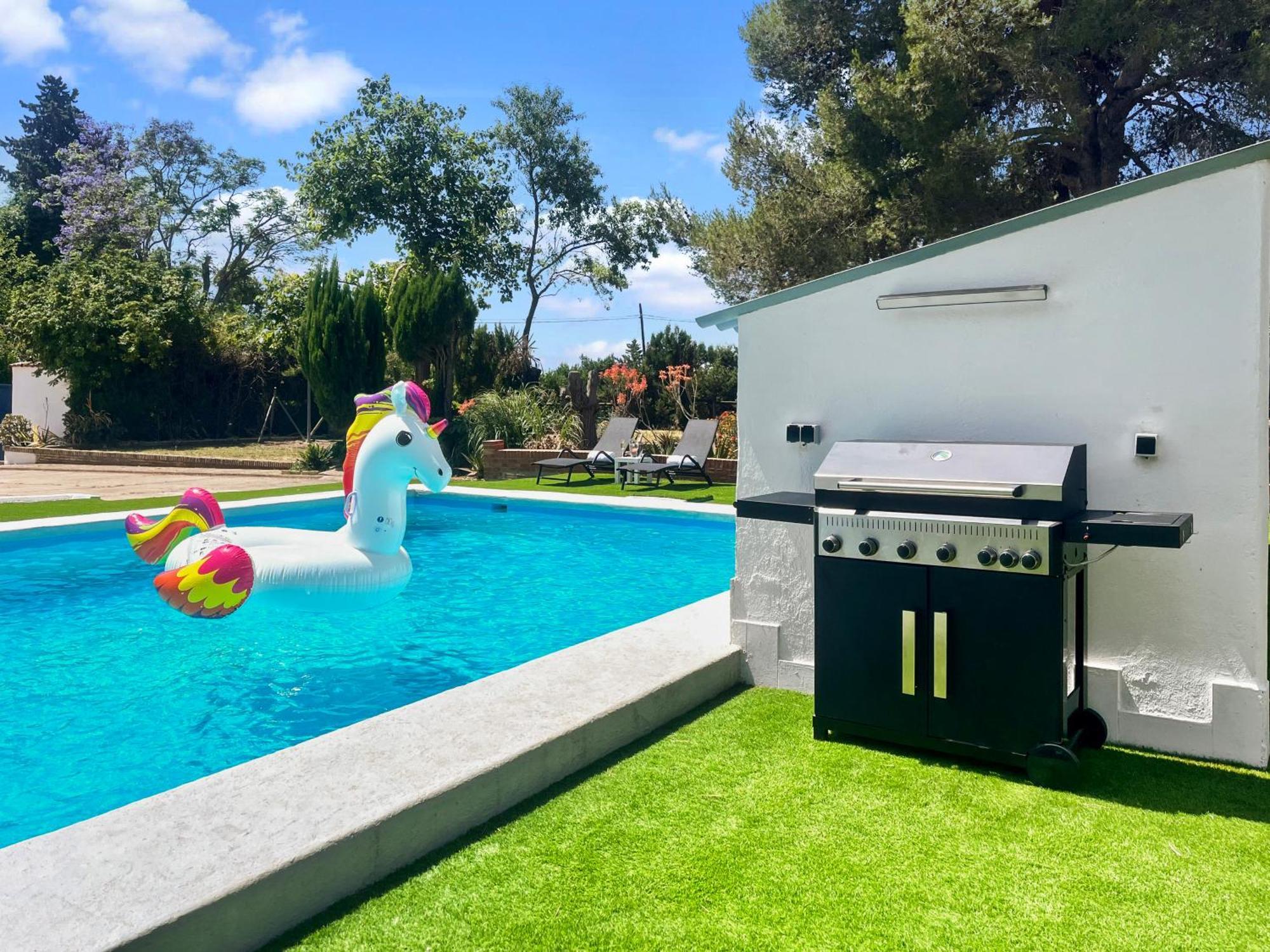 Villa San Patricio I Piscina Privada I Jacuzzi Spa I Bbq I Ps5 I Aire Acon I 3000M2 I 5Min-Centro Jerez de la Frontera Exteriér fotografie