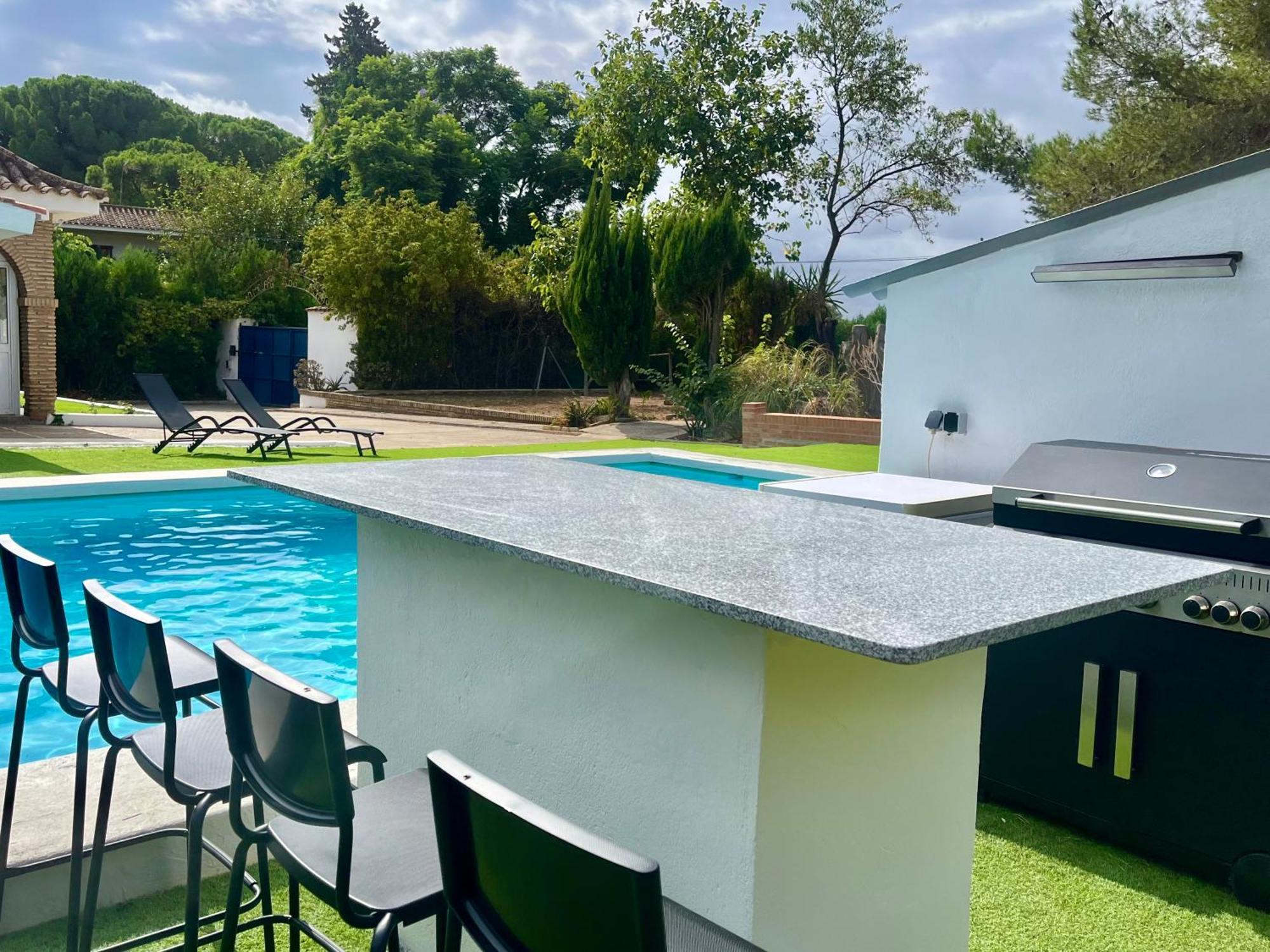 Villa San Patricio I Piscina Privada I Jacuzzi Spa I Bbq I Ps5 I Aire Acon I 3000M2 I 5Min-Centro Jerez de la Frontera Exteriér fotografie